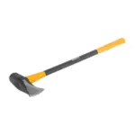 ideálny na káľačku. S sklolaminátovou násadou dlhou 860 mm poskytuje optimálnu rovnováhu a pevnosť pre efektívne sekery v záhrade či na chate.