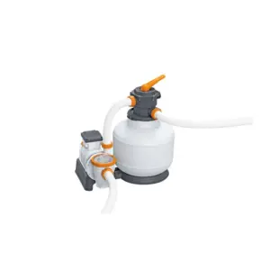 Pieskový filter Flowclear ™ 11 355 L od spoločnosti Bestway® je vysoko efektívny a ekologický spôsob