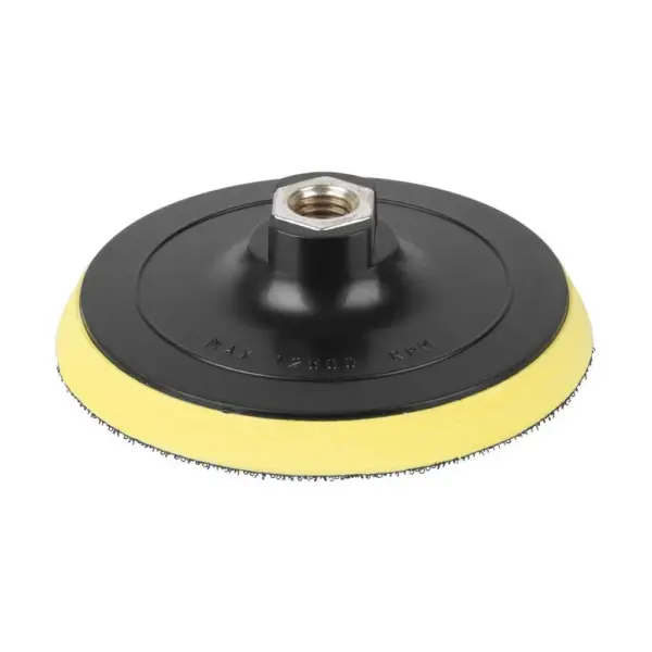 Unášač búsneho papiera Strend Pro by nemal chýbať vo výbave vašej dielne. Je vhodný pre všetky brúsne výseky s priemerom 100 mm. Disponuje upínaním M14. Tiež disponuje suchým zipsom