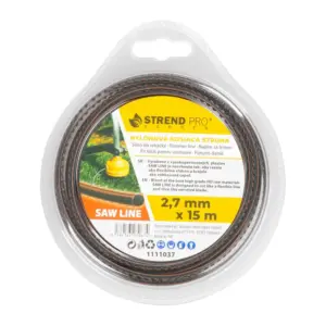 Nylónová kosiaca struna Strend Pro Saw Line je navrhnutá tak