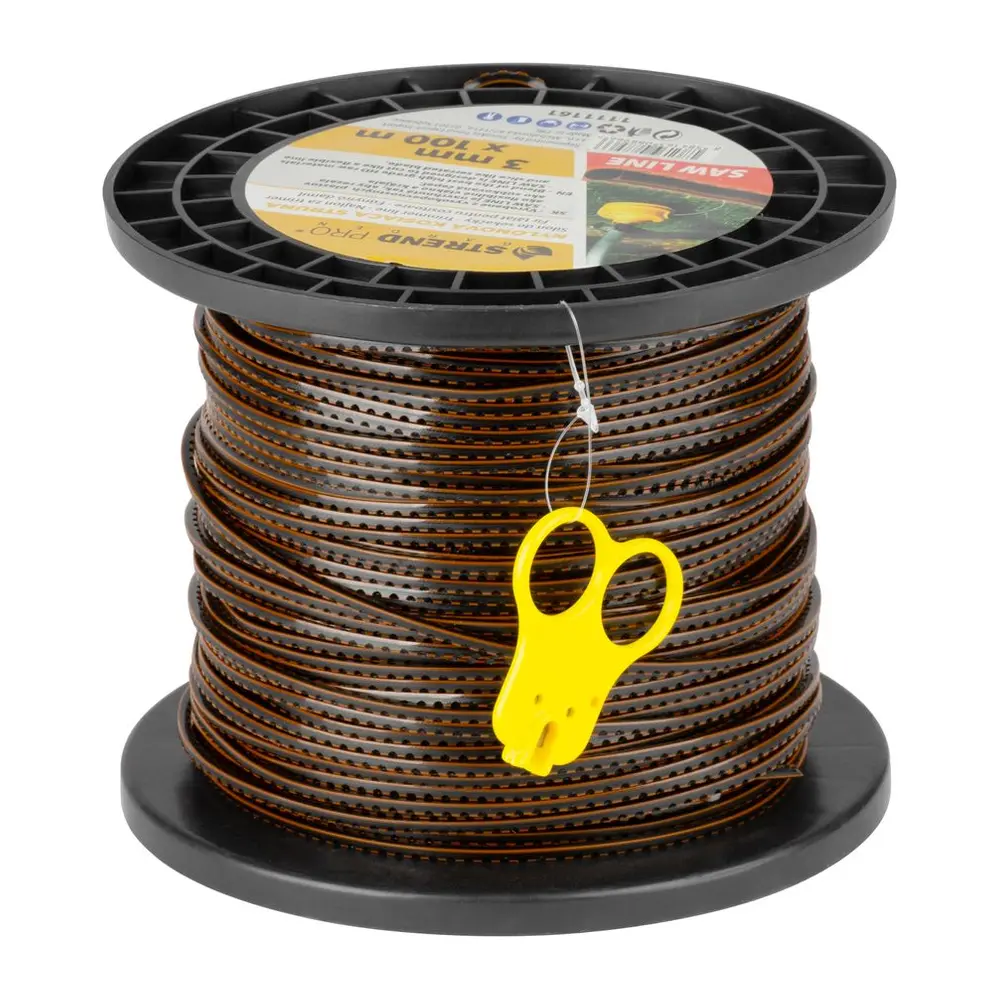 Nylónová kosiaca struna Strend Pro Saw Line je navrhnutá tak