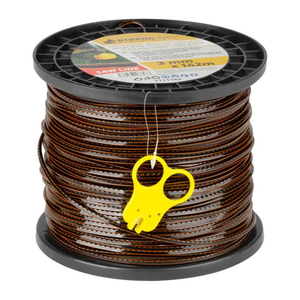 Nylónová kosiaca struna Strend Pro Saw Line je navrhnutá tak