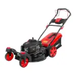 4 HP). Disponuje jedinečným riešením otočných predných kolies