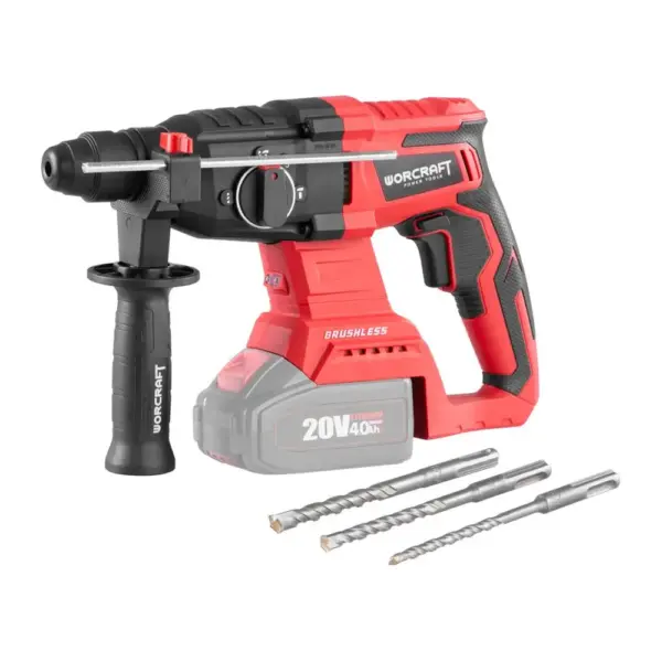 <p>Vŕtacie kladivo Worcraft CRH-S20LiBA je určené na príklepové vŕtanie a sekanie do betónu
