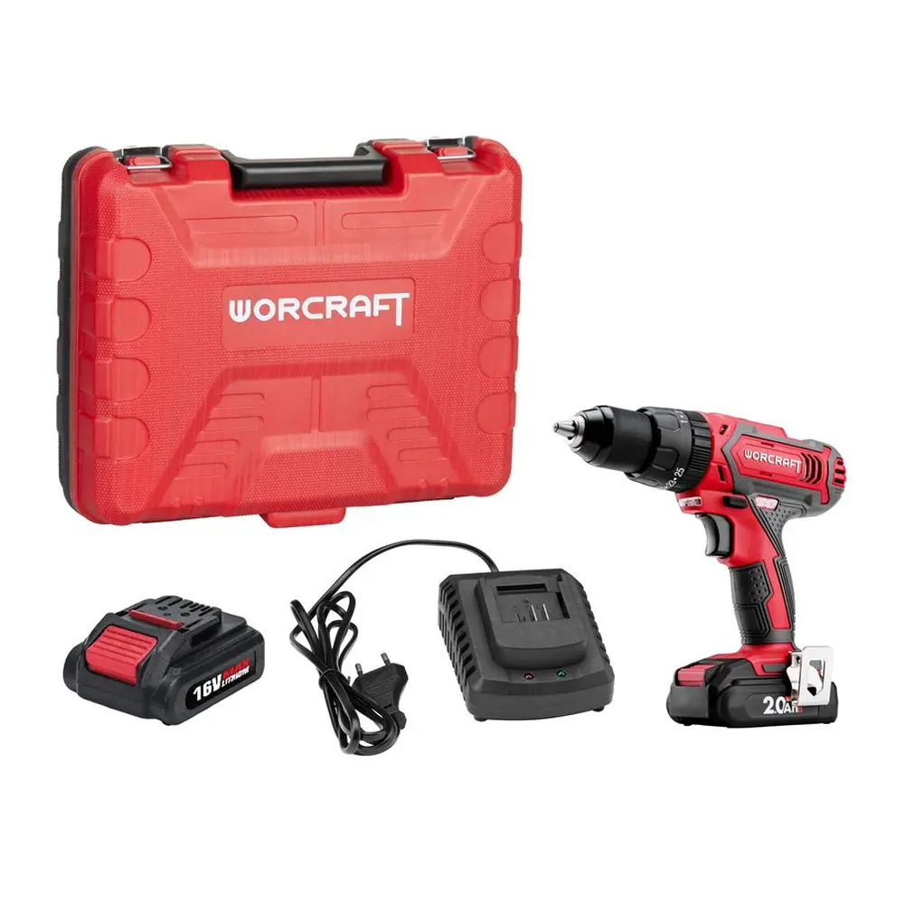 Skrutkovač Worcraft CD-20LiH je mnohostranný skrutkovač s množstvom skvelých funkcií. Môžete s ním vŕtať do dreva