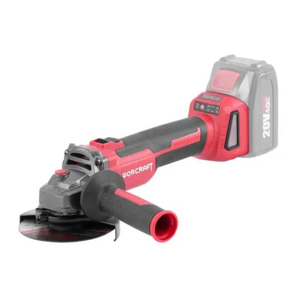 <p>Akumulátorová uhlová brúska Worcraft CAG-S20LiBH-115 je určená na brúsenie