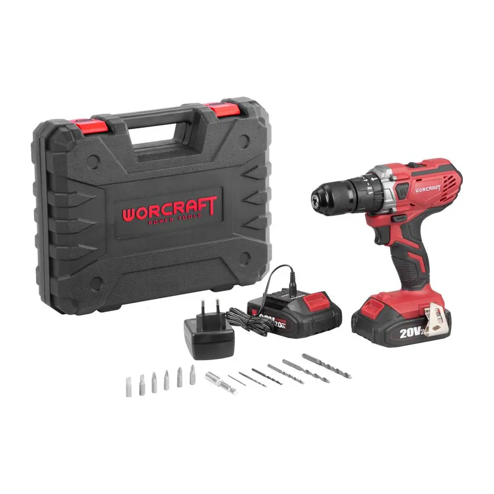 Skrutkovač Worcraft CHD-S20LiWB s upínacím priemerom 0