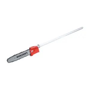 Lištu s reťazou si môžete dokúpiť k vyžínaču/krovinorezu Worcraft CGT-S40LiBHP a urobiť tak z tohto zariadenia plnohodnotnú vyvetvovaciu pílu.