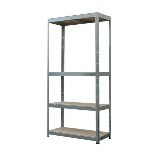 <p>Regál Racks s bezskrutkovým systémom umožní rýchle a ľahké zmontovanie.</p>