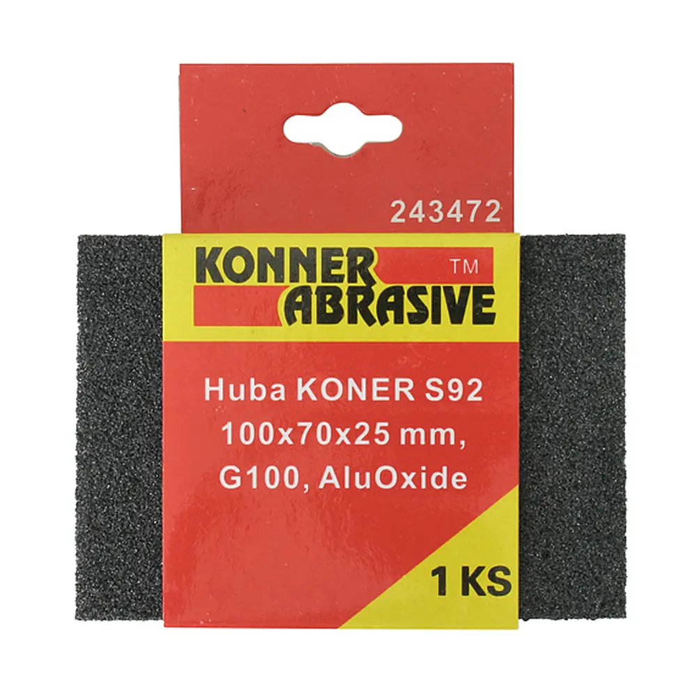 Brúsna huba KONNER je vhodná pre domácich kutilov