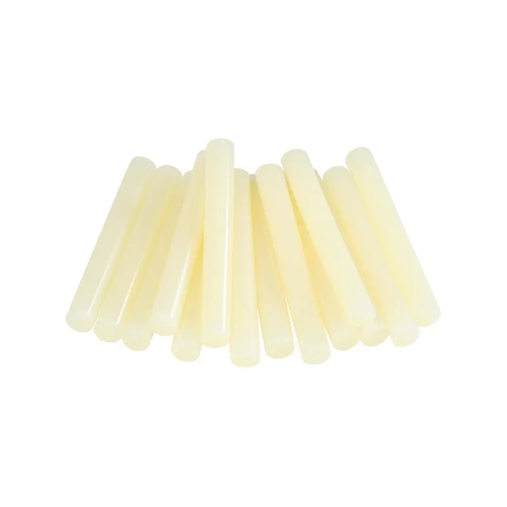 Tieto 12 mm lepiace tyčinky poskytujú vysoko kvalitné spoje vďaka vysokému obsahu živice. Dokonalé pre textil