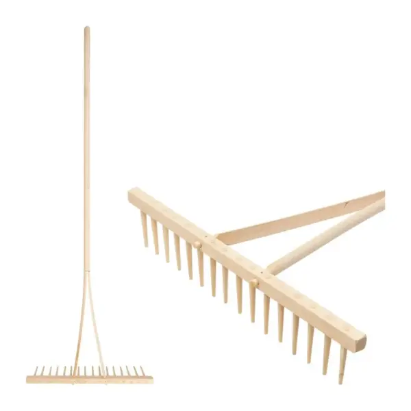 <p>Hrable drevené 16 zubé