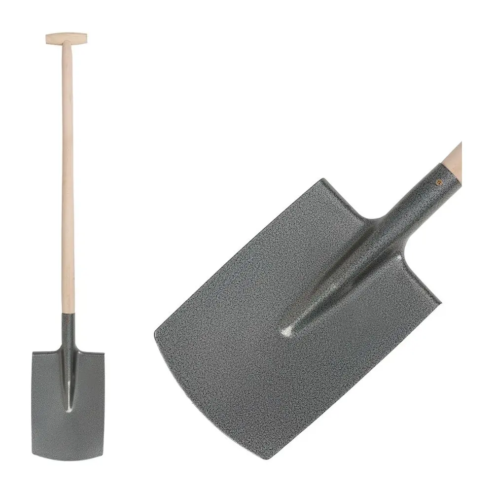 S týmto rýľom s násadou tvaru T s ergonomicky tvarovanou rukoväťou si ušetríte námahu pri práci vďaka lepšiemu uchopeniu.