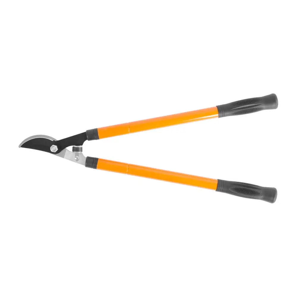 Teleskopické nožnice Strend Pro na konáre sú vyrobené z ocele. Hravo si s nimi poradíte pri strihaní konárov do priemeru 45 mm. Rúčky sú ergonomicky tvarované a sú protišmykové. Dĺžku nožníc si viete nastaviť od 650-100 mm.