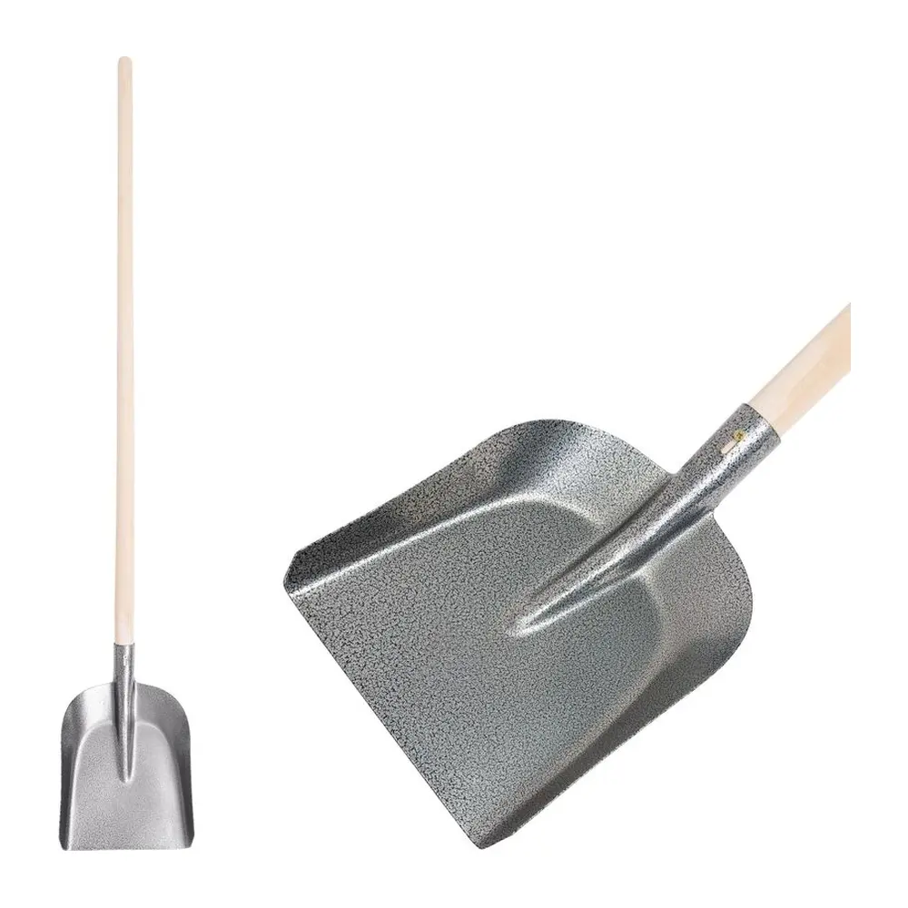 Lopata S504-2.WH Universal je spoľahlivý nástroj s drevenou násadou vhodný pre rôzne účely. S rozmermi 280x235 mm je ideálna na presunutie hmoty