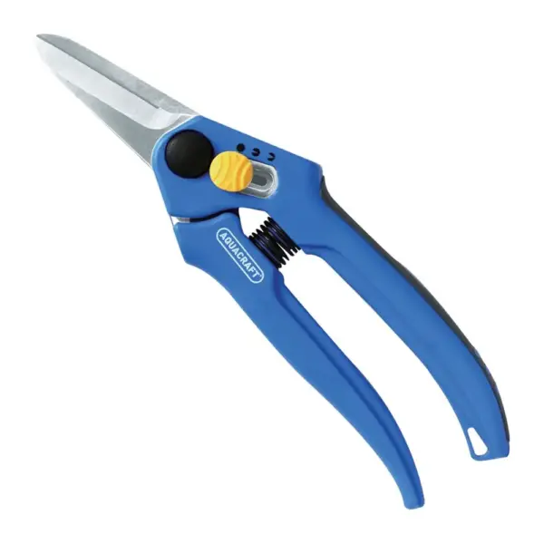 <p><strong>Záhradné nožnice AQUACRAFT® 330730 – nastaviteľné nožnice na suché a tvrdé konáre</strong></p>