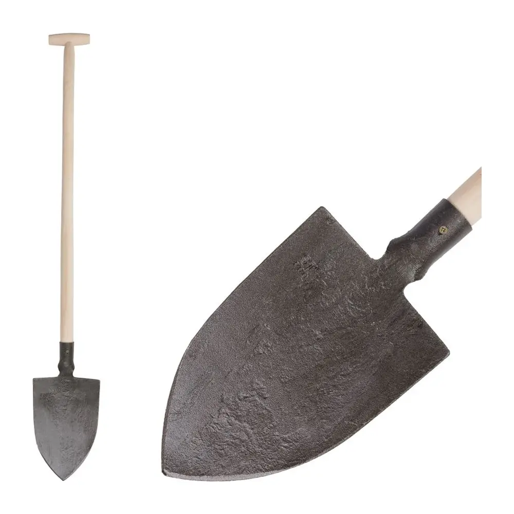 S týmto klasickým rýľom s ergonomicky tvarovanou rukoväťou v tvare písmena T si uľahčíte prácu.