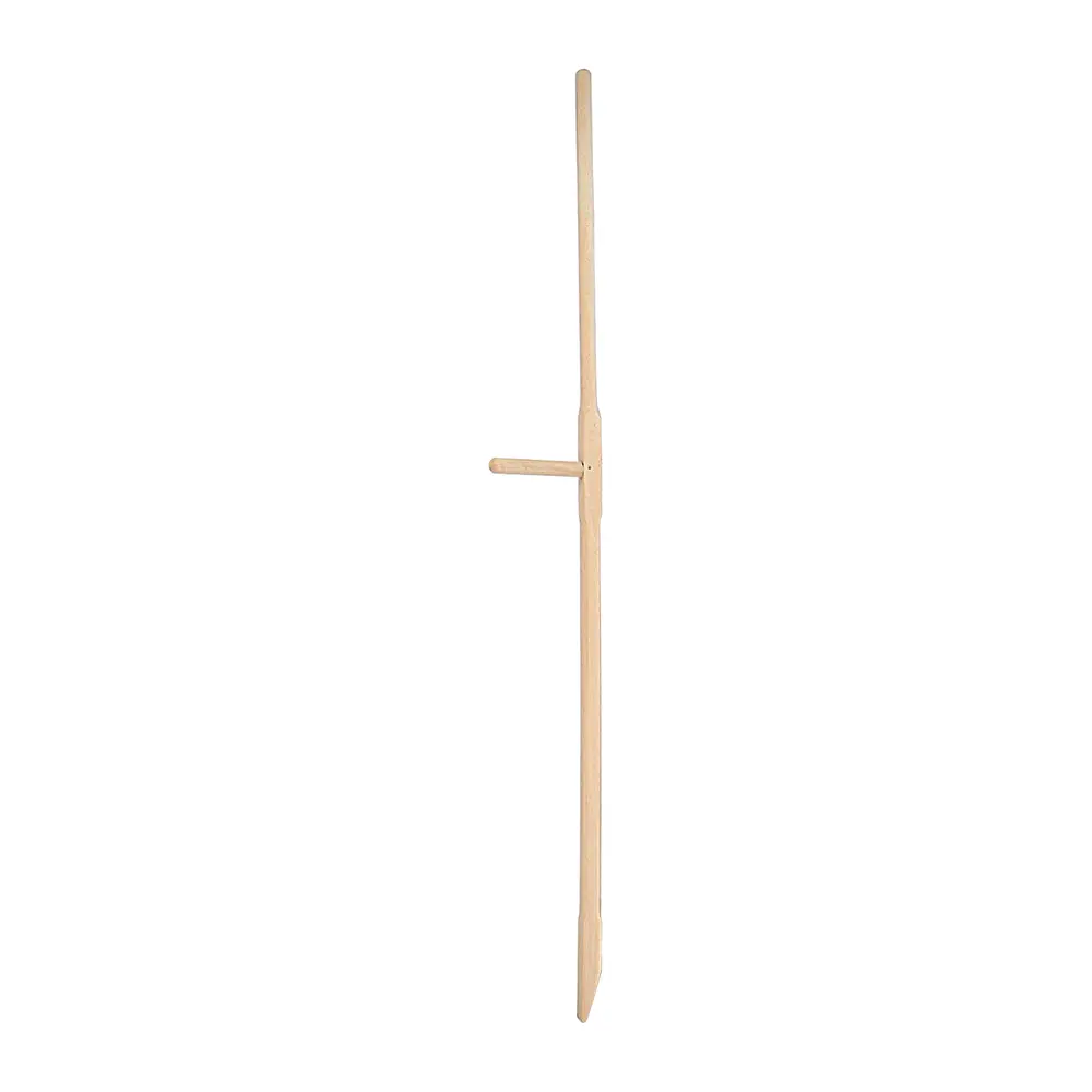 Drevené kosisko s tvarovanou rúčkou. Dĺžka: 175 cm.