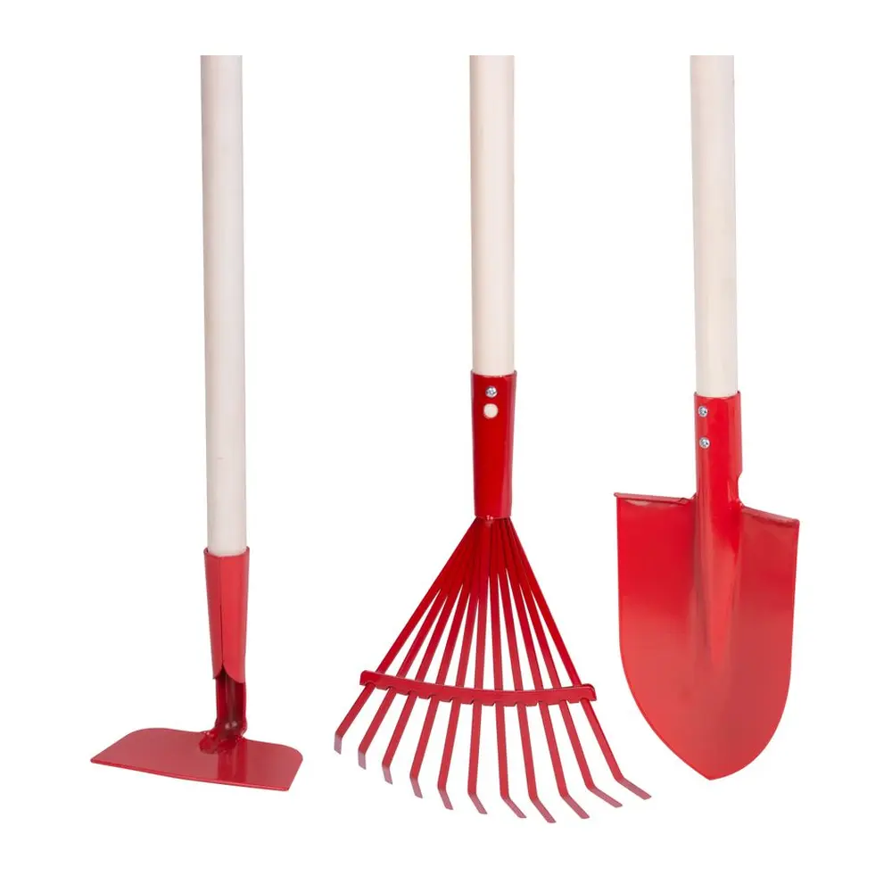 Sada náradia Strend Pro Herrison 9357G MINI je ideálnym pomocníkom pre záhradníkov všetkých úrovní. S týmito odolnými nástrojmi vrátite záhradu do poriadku s ľahkosťou a presnosťou. S drevenou násadou o dĺžke 900 mm sú tieto nástroje pohodlné a efektívne na použitie.