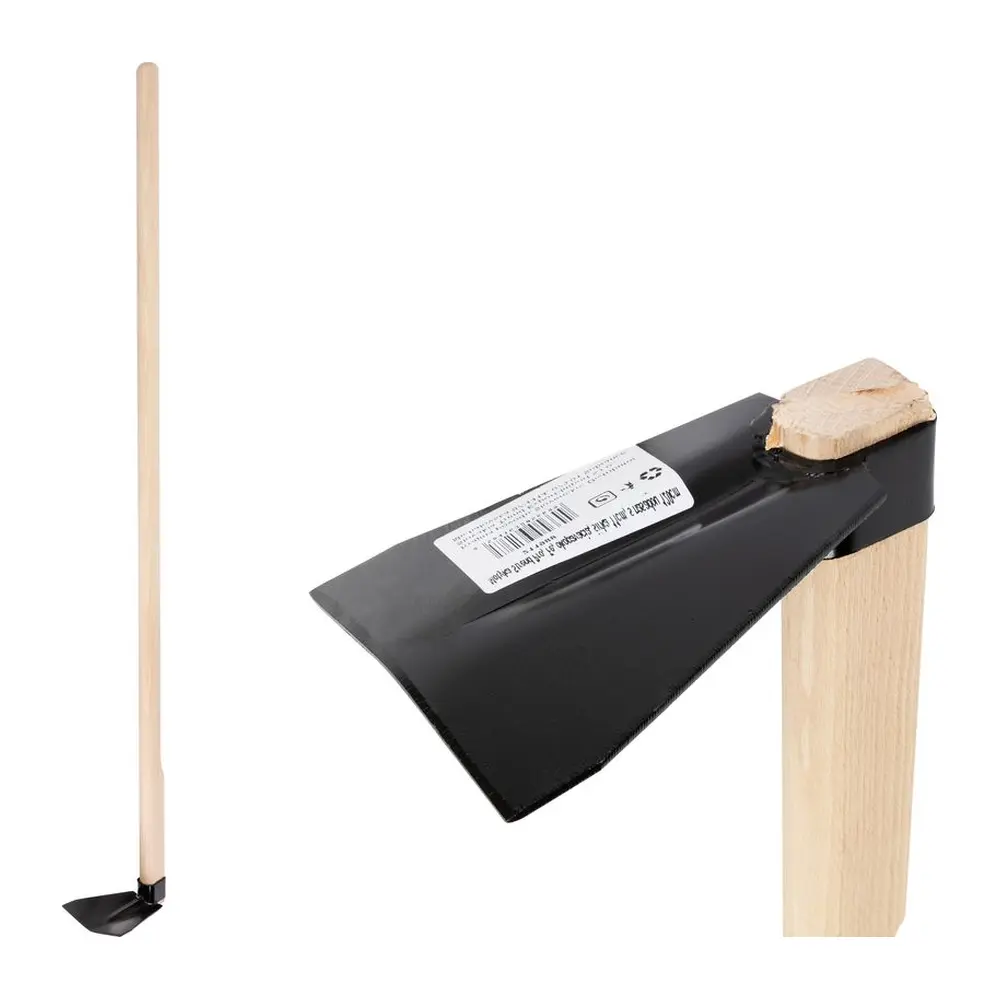 Okopávacia motyka Strend Pro s okopávacou šírkou 11 cm a so 120 cm násadou je vyrobená z prvotriedneho bukového dreva a ocele a je vyrobená na Slovensku. Násady sú vyrábané ručne = handmade. 