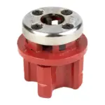 konštrukcii a hydraulických prácach. Spôsob uchytenia hlavy do račne je jednoduchý. Hlava sa používa na rezanie závitu na 1/4" rúre podľa normy.