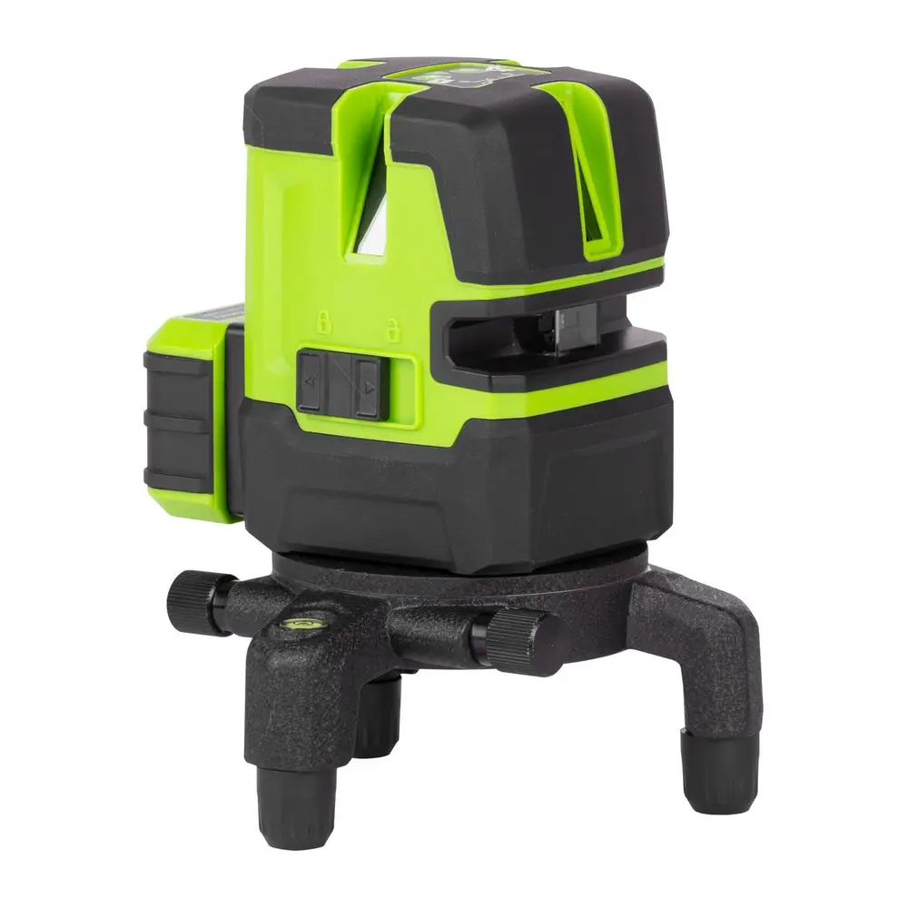 Krížový laser Strend Pro HP-NT411G je určený na zisťovanie a kontrolu vodorovných a zvislých línií. Laser disponuje ochranou IP54 a jeho rozmery tvoria 12 x 8 x 11