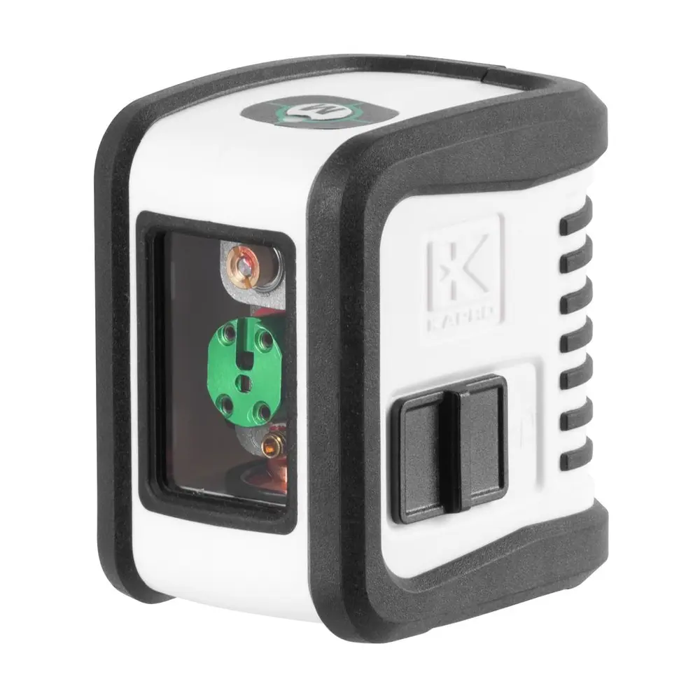 Kapro 842G Prolaser® Bambino GREEN - krížový laser s dvoma zelenými lúčmi. Laser je inovatívne navrhnutý pre veľmi širokú škálu profesionálnych prác:• Jednoduché zameranie a inštalácia priečok• Sadrokartonárske