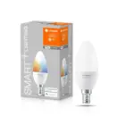 Vlastnosti produktu- Ovládateľné pomocou LEDVANCE SMART + WiFi aplikácie (s minimom Android 4.4 alebo iOS 9.0)- Možno ovládať pomocou Google Assistant a Amazon Alexa- Sieťový protokol: WIFI- Nastaviteľná teplota farby cez Tunable White: 2 700 ... 6 500 K- Stmievateľné- Životnosť: až 20 000 h