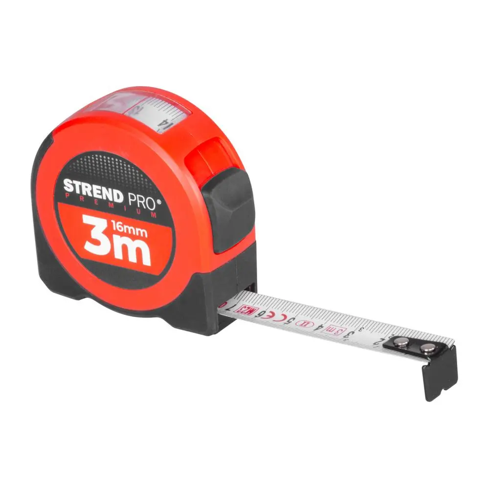Zvinovací meter Strend Pro Premium by nemal chýbať vo výbave profesionálnych remeselníkov