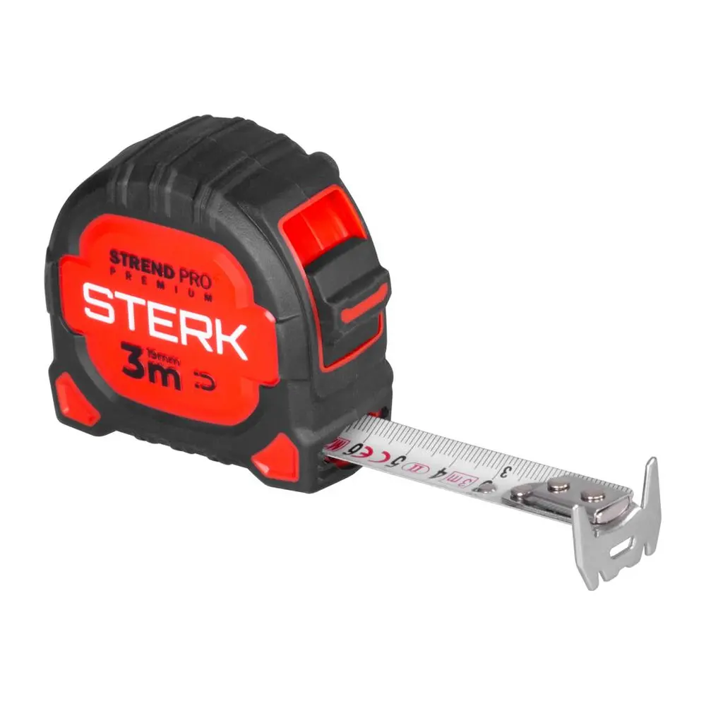 Zvinovací meter Strend Pro Premium by nemal chýbať vo výbave profesionálnych remeselníkov