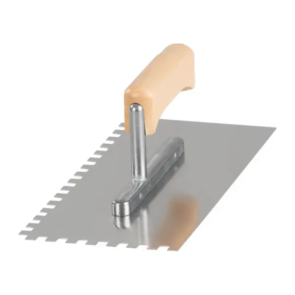 <p>Špičkové hladítko Strend Pro Premium vyrobené z nerezu s vysokou elasticitou. Má hliníkovú rukoväť v kombinácii s drevom. Vyrobené v EU.</p>
