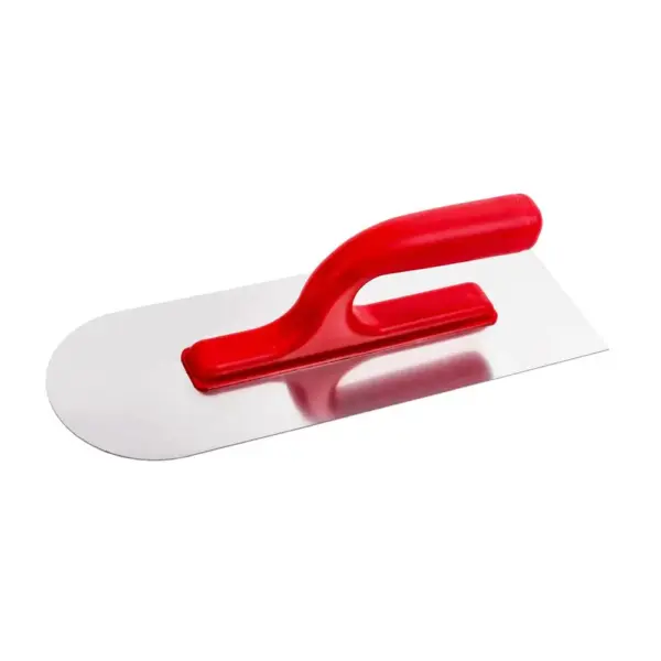 <p>Zaoblené špičkové hladítko Strend Pro Premium vyrobené z nerezu 0