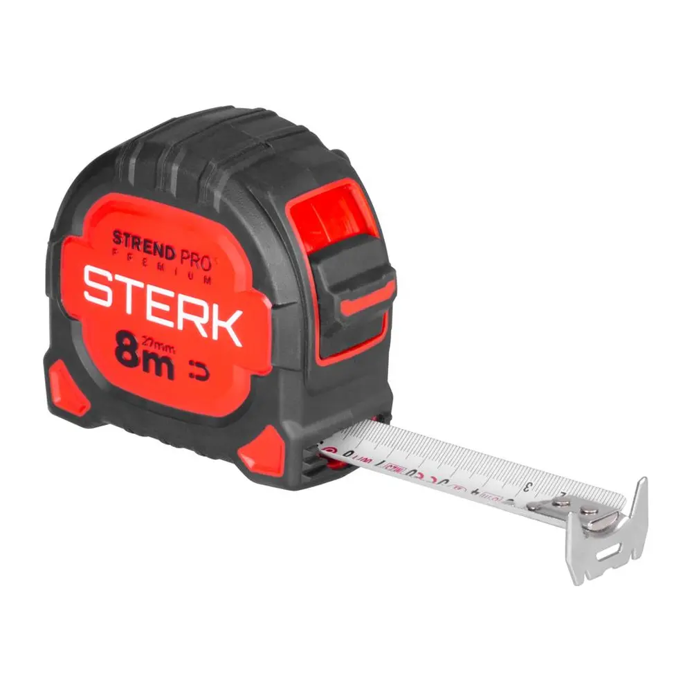 Zvinovací meter Strend Pro Premium by nemal chýbať vo výbave profesionálnych remeselníkov