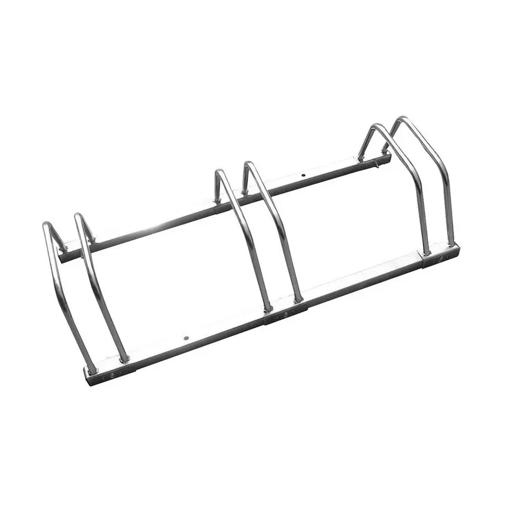 Stojan na bicykel s rozmermi 72x27x32 cm. Šírka medzi jednotlivými stojanmi je 25 cm
