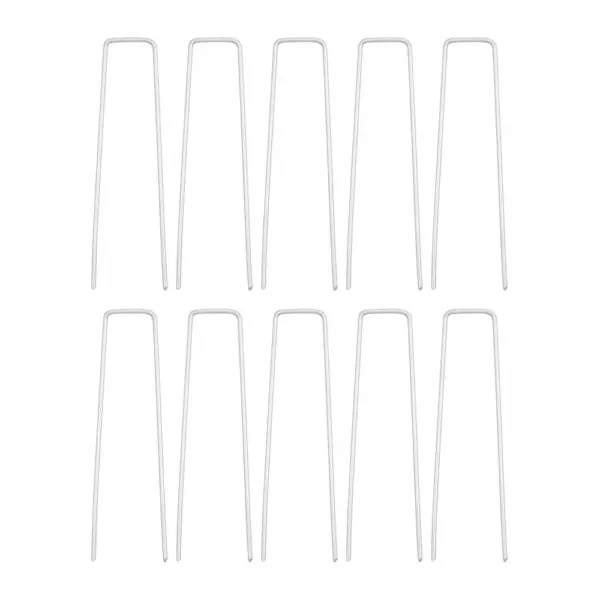 Spona do zeme Garden E1202 je spoľahlivý nástroj pre upevnenie rastlín a kvetov vo vašej záhrade. S jej oceľovou konštrukciou a veľkosťou 4x15 cm zaručí stabilnú podporu pre vaše rastliny. V balení sú 10 kusov spon