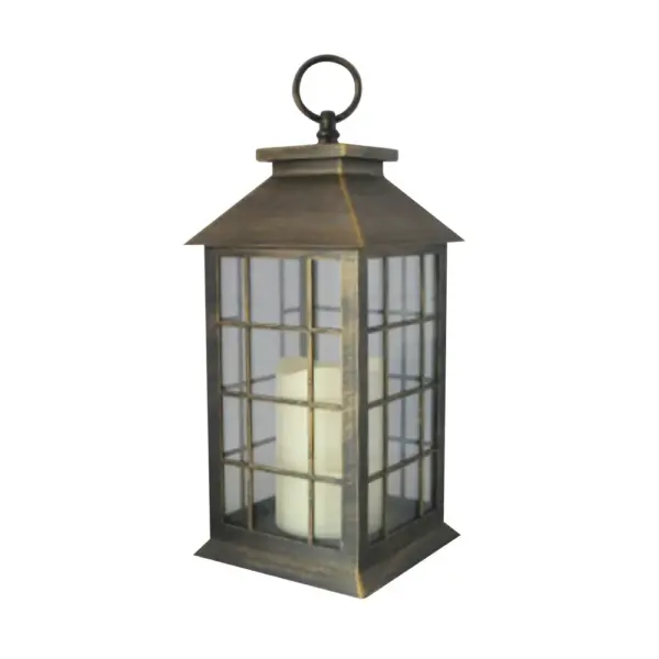 <p>Lampáš MagicHome v štýle vintage skvele dotvorí atmosféru u Vás doma. Obsahuje sviečku. Len na vnútorné použitie. Napájanie: 3xAAA