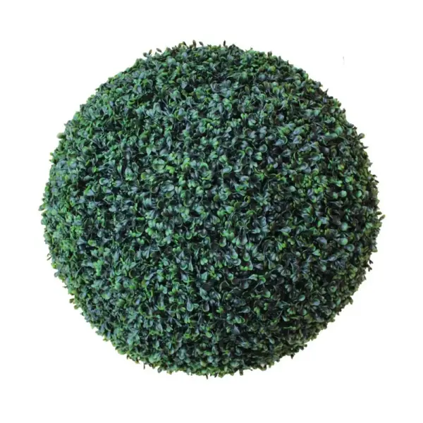 Umelý ker Krušpán - buxus guľa s priemerom 39 cm sa skvele hodí na dekoračné účely.