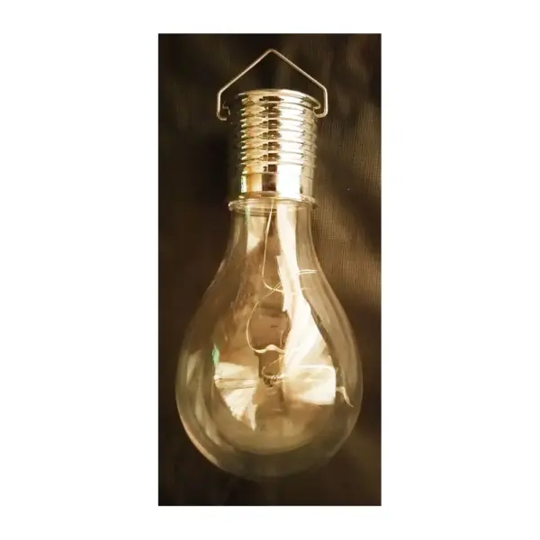 Žiarovka Solar Acrux, 7.5x22 cm, číra, 4 Led white led, bal. 24 ks