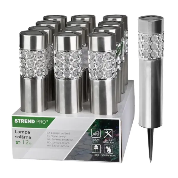 Lampa Strend Pro Wezen je spoľahlivá solárna lampa s vysokým výkonom