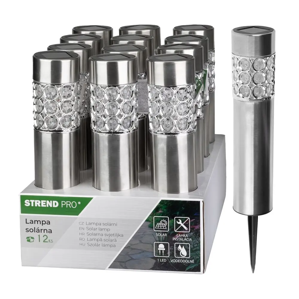 Lampa Strend Pro Wezen je spoľahlivá solárna lampa s vysokým výkonom