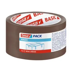 Použitie• tesapack® BASIC je úsporná baliaca páska na lepenie a balenie• Dá sa použiť ako univerzálna baliaca páska na uzatváranie všetkých typov ľahkých balíkov a obalov