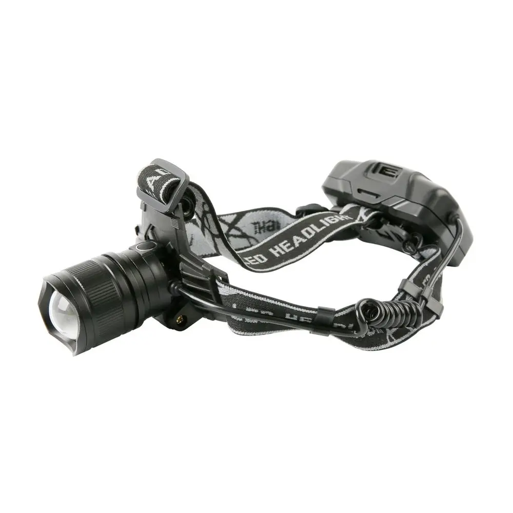 Nabíjateľná čelovka Strend Pro HeadLight H4019 má klasické a jednoduché prevedenie