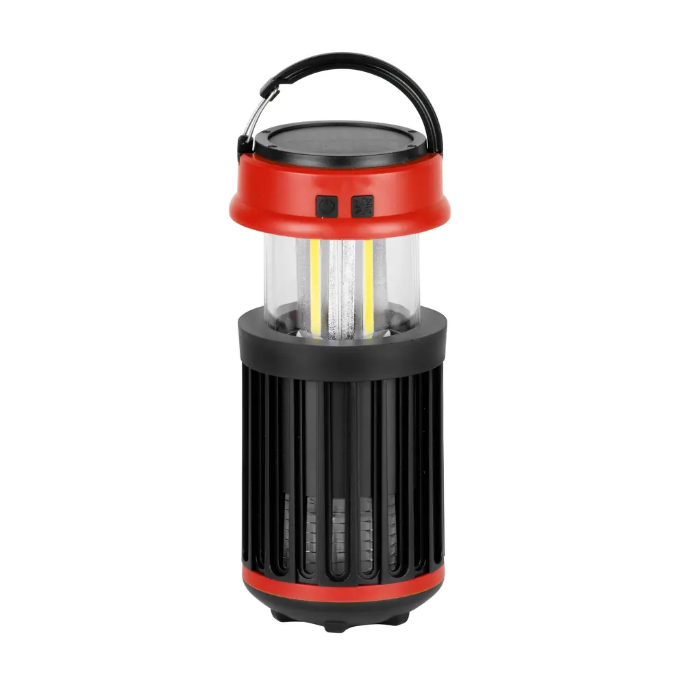 Kompaktná prenosná nabíjacia lampa Strend Pro so zvýšenou odolnosťou proti nárazom je vhodná najmä na aktivity v prírode.Využíva svetlo s ultra fialovými lúčmi na vlnovej dĺžke