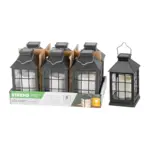 Dizajnový solárny lampáš Strend Pro Garden s efektom plameňa je moderným doplnkom každej záhrady. Počas dňa solárny panel konvertuje slnečnú energiu na elektrickú energiu