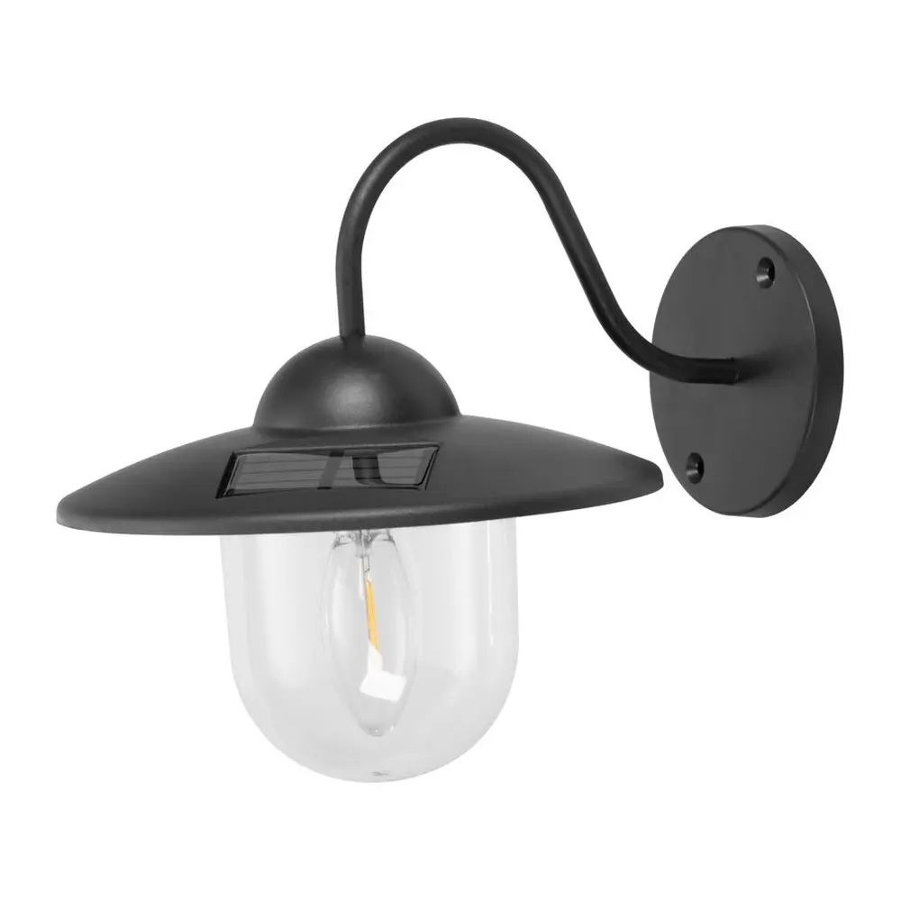 Dizajnová solárna lampa Strend Pro Garden je moderným doplnkom každej záhrady. Vhodná na inštaláciu na stenu alebo plot. Počas dňa solárny panel konvertuje slnečnú energiu na elektrickú energiu