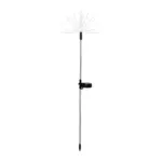 Solárna záhradná lampa Strend Pro Garden Solita s 90 LED diódami a rozmermi 8 × 6 × 81 cm je moderné a energeticky úsporné osvetlenie pre exteriér. Vďaka solárnemu napájaniu sa cez deň nabíja a po zotmení automaticky rozsvieti