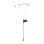 Solárna záhradná lampa STREND PRO GARDEN s 42 LED diódami a výškou 66 cm je elegantný dekoratívny prvok pre exteriérové osvetlenie. Vďaka solárnemu napájaniu sa cez deň nabíja a po zotmení automaticky rozsvieti