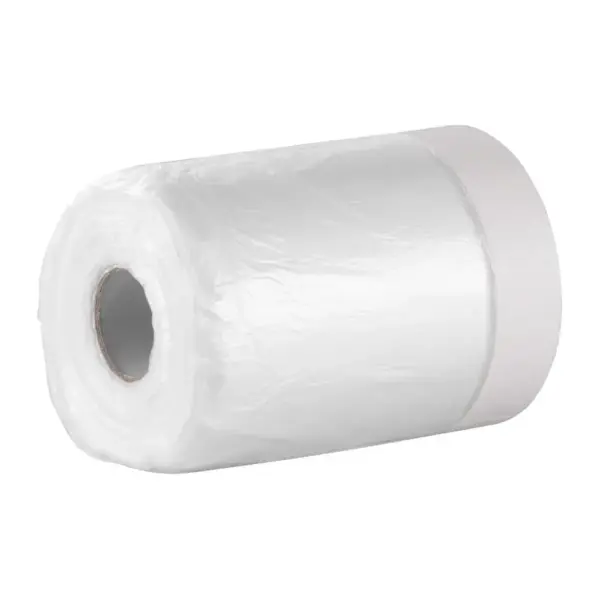 <p><strong>Fólia krycia Strend Pro 550 mm x 30 m – Maliarska fólia s maskovacou lepiacou páskou</strong></p>