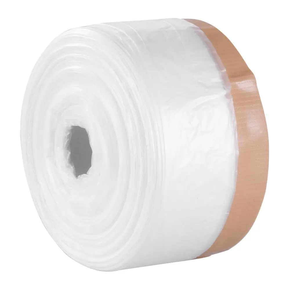 Fólia krycia Strend Pro 550 mm x 30 m – Maliarska fólia s látkovou lepiacou páskou