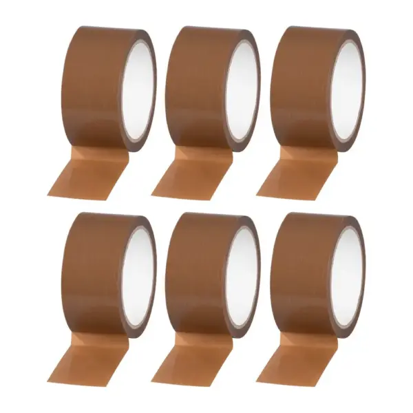 <p><strong>Páska Strend Pro 48 mm x 50 m – Hnedá baliaca páska (6 ks)</strong></p>